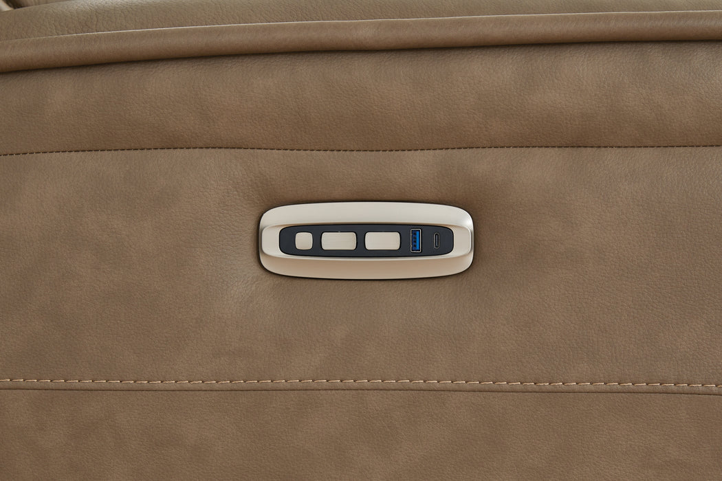 Glencroft PWR REC Loveseat/CON/ADJ HDRST