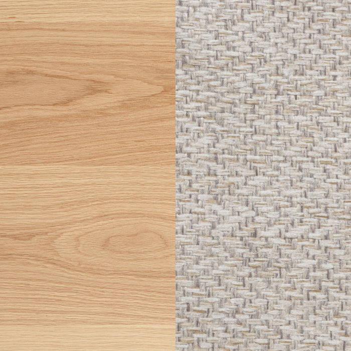 Lavon Wood Counter Height Dining Chair Linen and Light Oak (Set of 2)