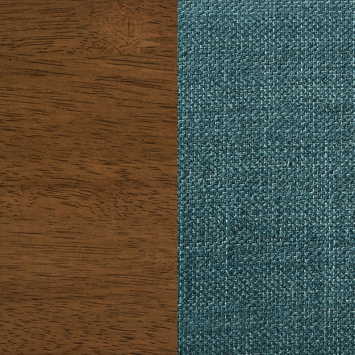 Paxton Upholstered Counter Height Dining Chair Teal Blue (Set of 2)