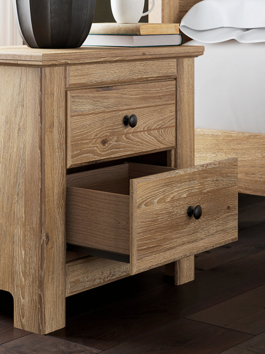 Makidern Two Drawer Night Stand