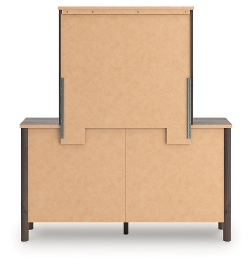 Pamytta Twin Panel Platform Bed, Dresser, Mirror, Chest and Nightstand