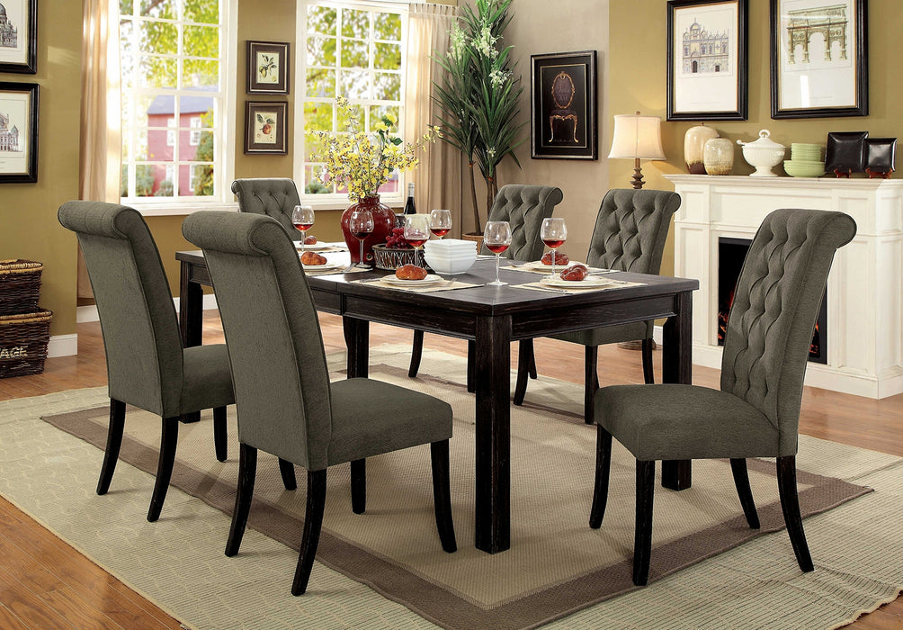 Sania - 7 Pc Dining Table Set
