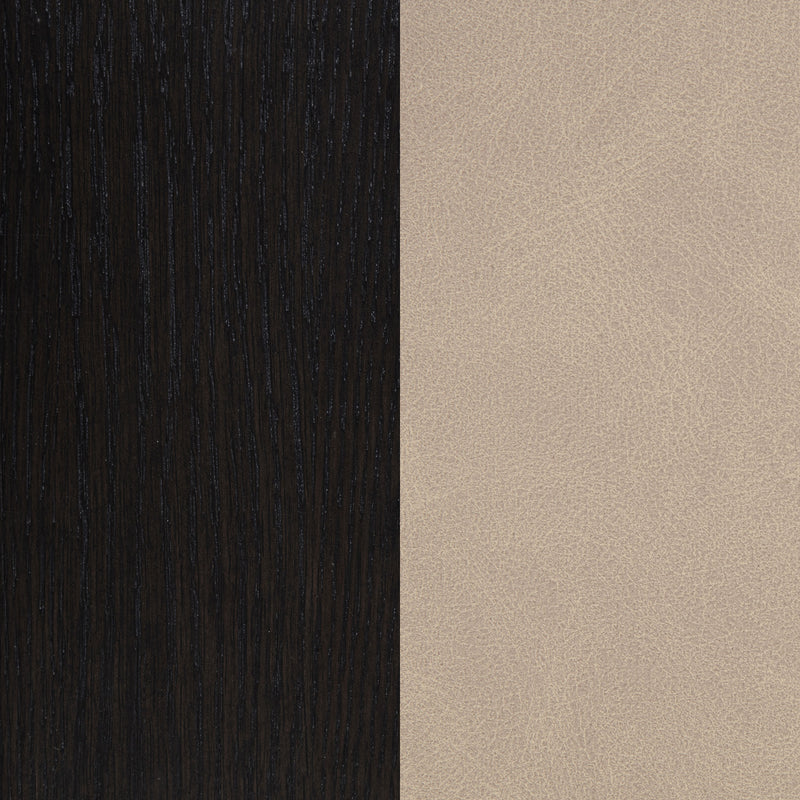 Averill Faux Leatherette Upholstered Dining Side Chair Tan (Set of 2)