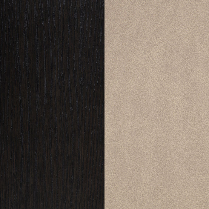 Averill Faux Leather Upholstered Dining Side Chair Tan (Set of 2)