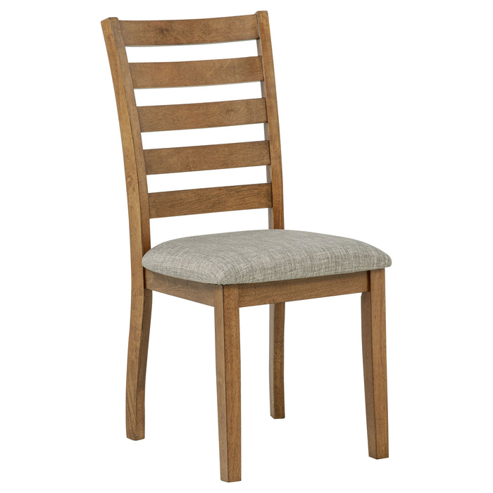 Atwood 5-piece Rectangular Wood Dining Set Warm Brown