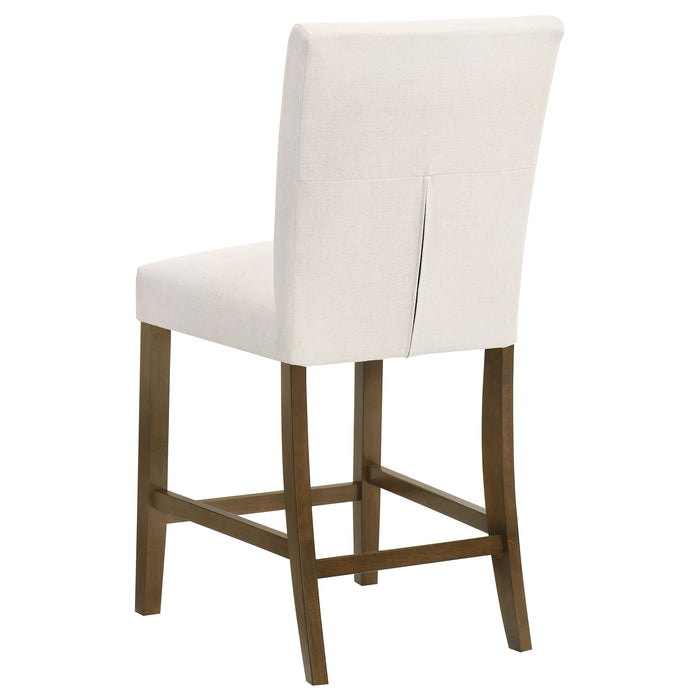 Paxton Upholstered Counter Height Dining Chair Beige (Set of 2)
