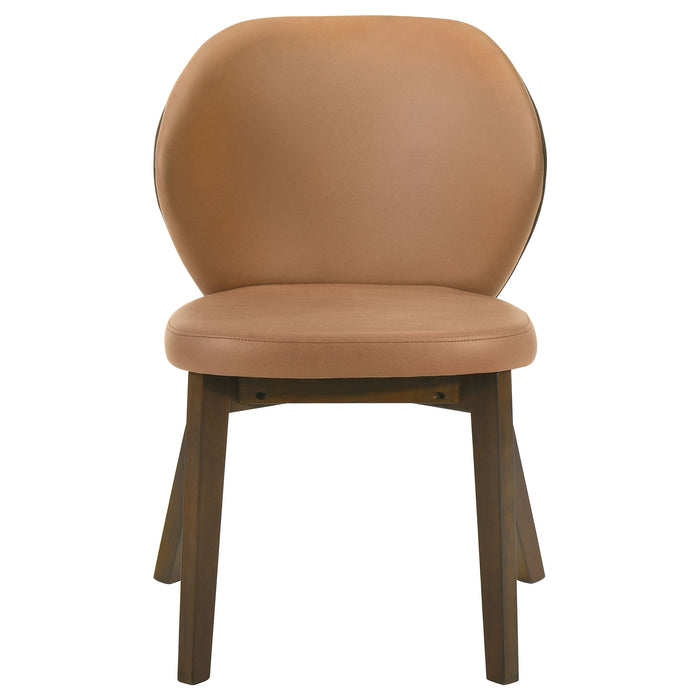 Randolph 7-piece Rectangular Dining Table Sheesham and Brown