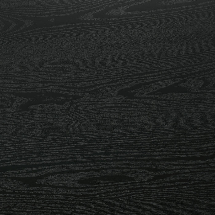 Hamlyn 43-inch Round Wood Counter Height Dining Table Black