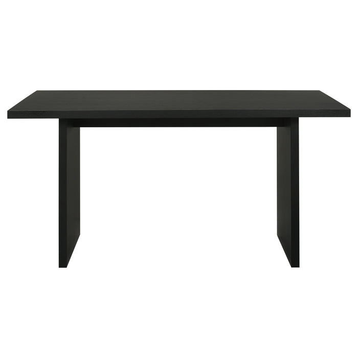 Decker 7-piece 70-inch Rectangular Counter Height Dining Set Cream and Black