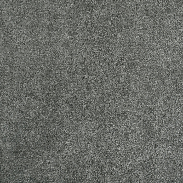 Redbridge Velvet Upholstered Side Chair Grey and Natural Oak (Set of 2)