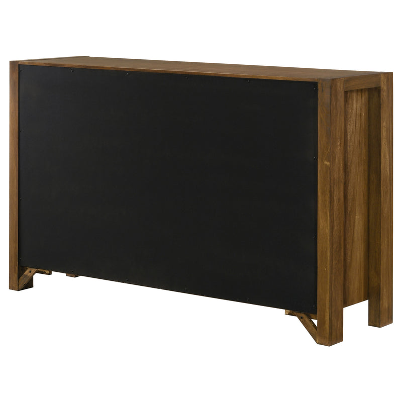 Adderley 8-drawer Bedroom Dresser Cabinet Warm Brown