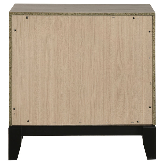 Watson 2-drawer Nightstand Bedside Table Light Taupe