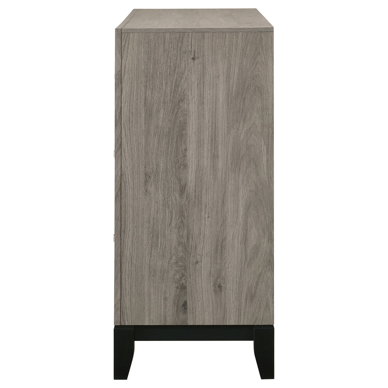 Valen 6-drawer Bedroom Dresser Cabinet Light Taupe