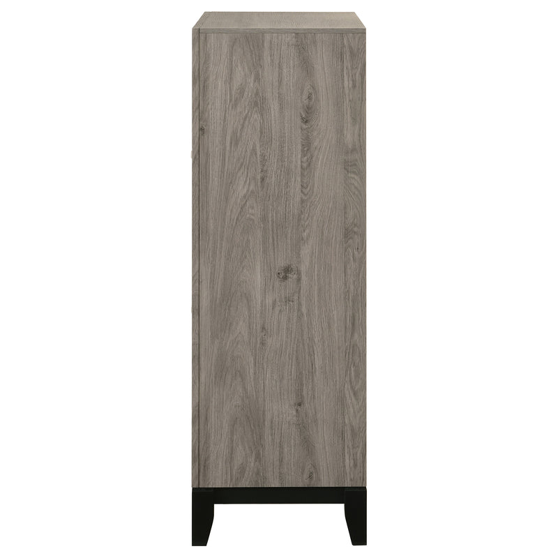 Valen 5-drawer Bedroom Chest of Drawers Light Taupe