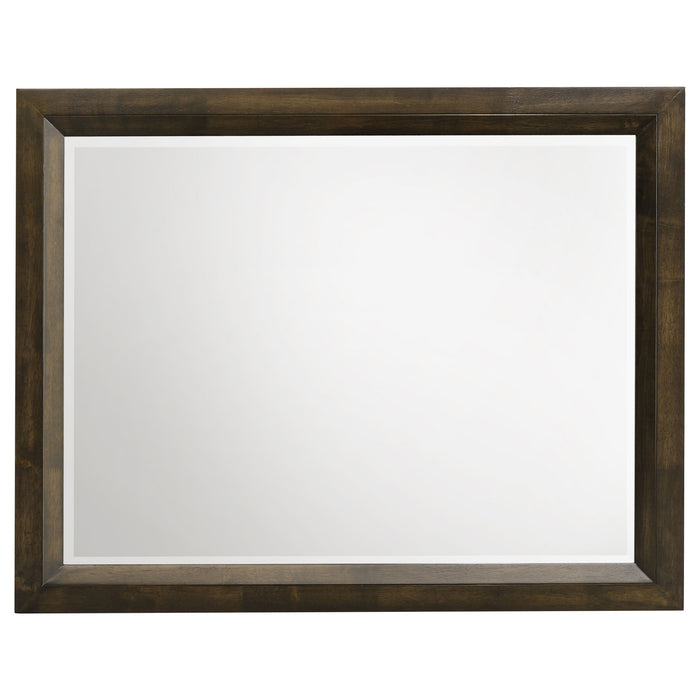 Atlas 4-piece Eastern King Bedroom Set Dark Oak