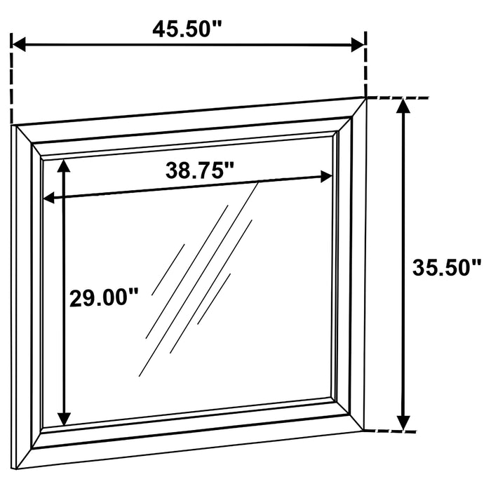 Atlas 5-piece California King Bedroom Set Dark Oak
