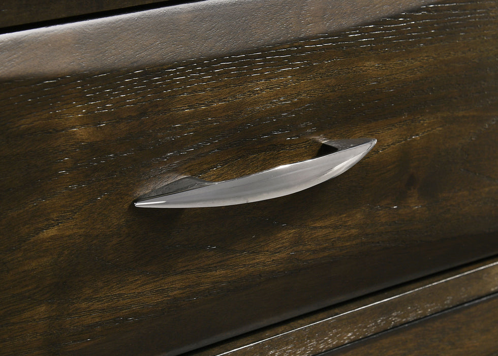 Atlas 4-piece Queen Bedroom Set Dark Oak