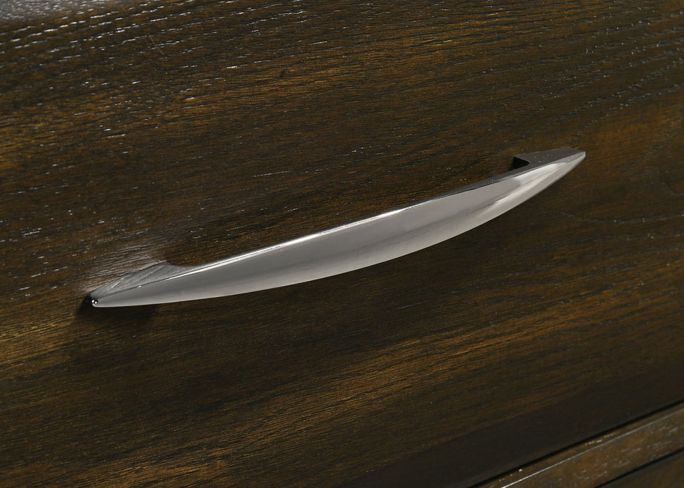 Atlas 5-drawer Bedroom Chest of Drawers Dark Oak