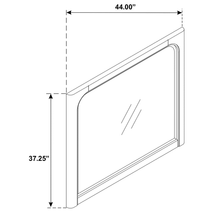 Solano 4-piece California King Bedroom Set Weathered Mango
