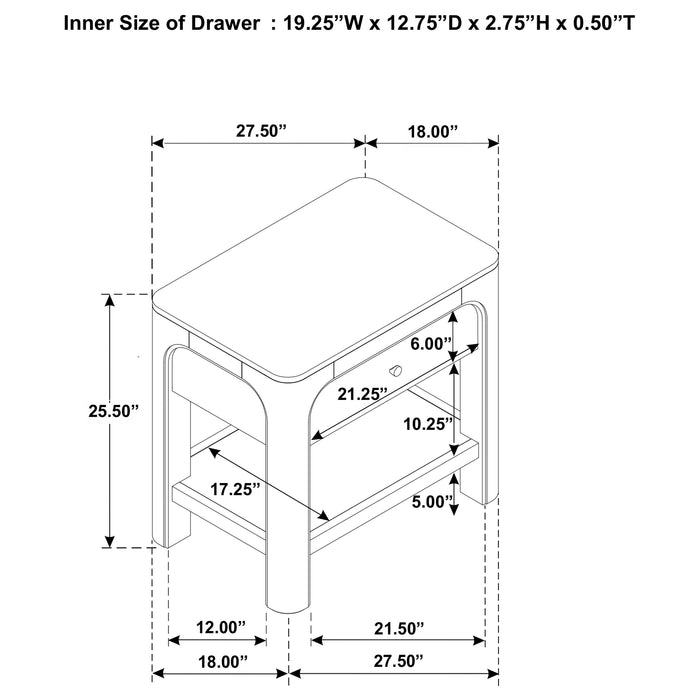Solano 4-piece California King Bedroom Set Weathered Mango