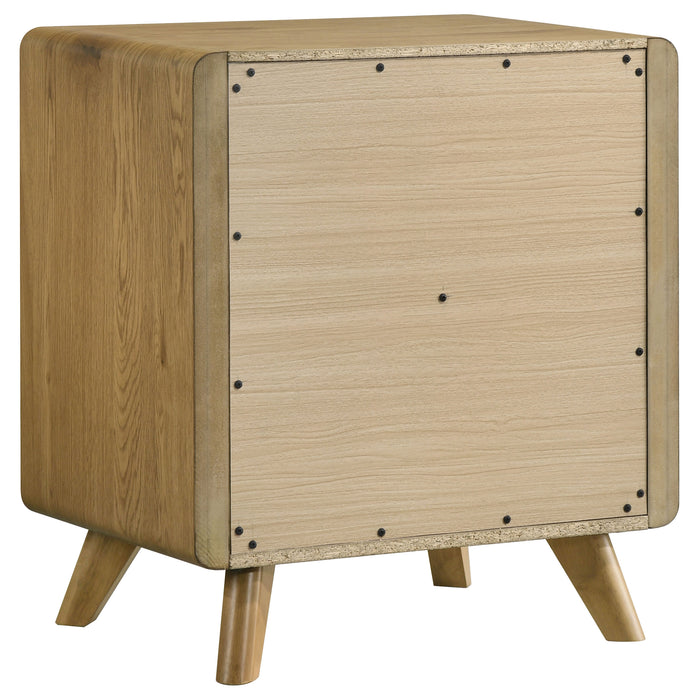 Bennett 4-piece Eastern King Bedroom Set Light Oak