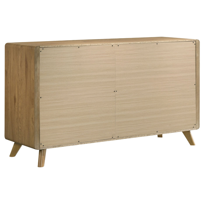 Bennett 4-piece Eastern King Bedroom Set Light Oak