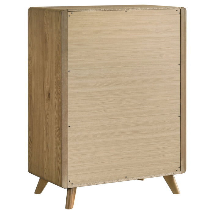 Bennett 5-piece Eastern King Bedroom Set Light Oak