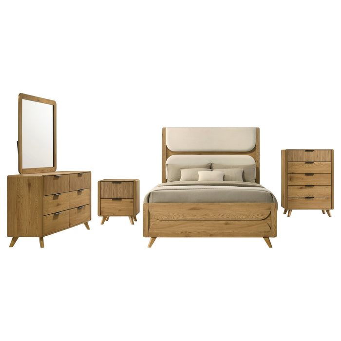 Bennett 5-piece Queen Bedroom Set Light Oak