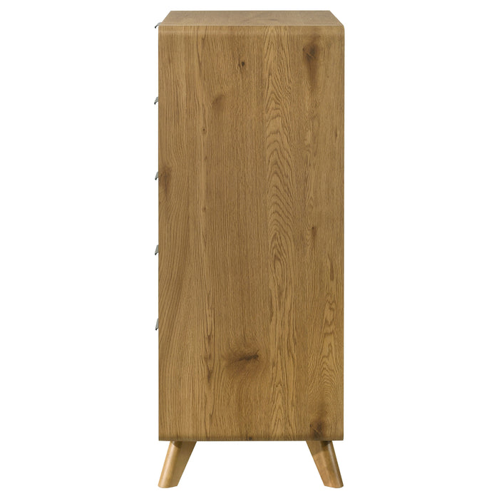 Bennett 5-drawer Bedroom Chest of Drawers Light Oak