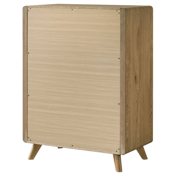 Bennett 5-drawer Bedroom Chest of Drawers Light Oak