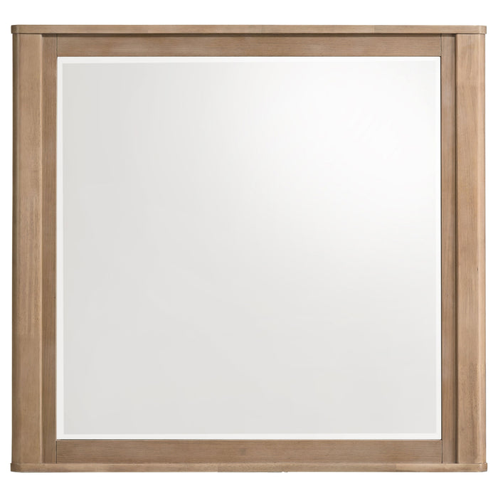Leanne 4-piece Eastern King Bedroom Set Light Oak