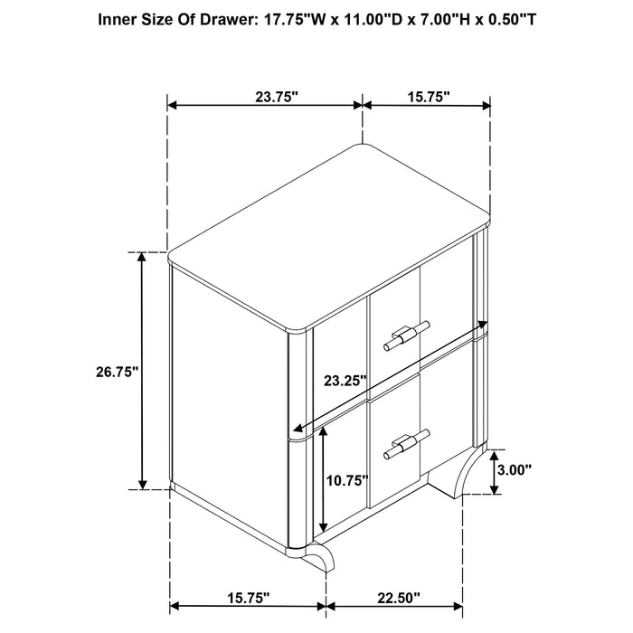 Leanne 5-piece Queen Bedroom Set Light Oak