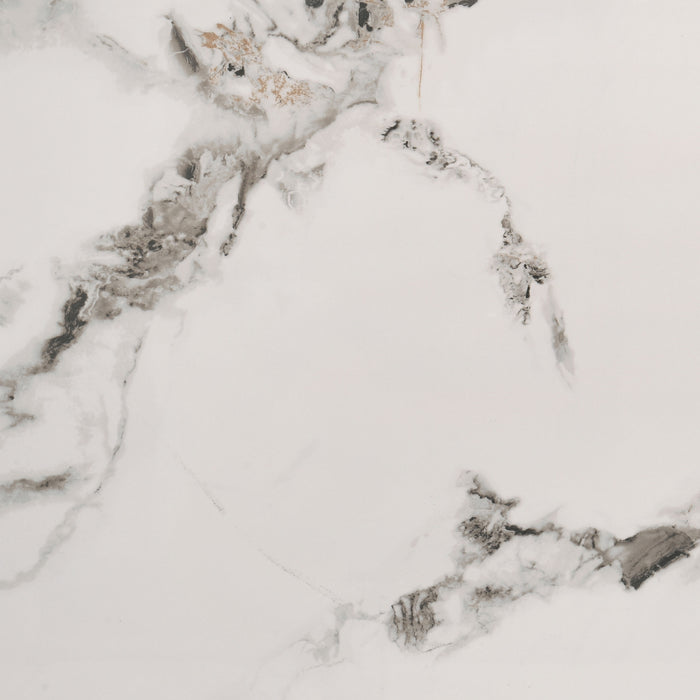 Leanne 5-drawer Sinter Stone Top Chest of Drawers Light Oak