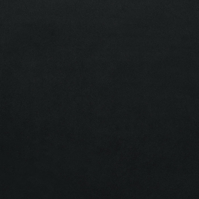 Ravenne 2-drawer Velvet Upholstered LED Nightstand with USB Black