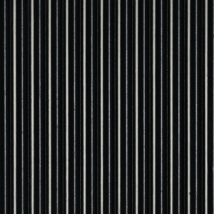 Ravenne 5-drawer Velvet Upholstered LED Chest of Drawers Black