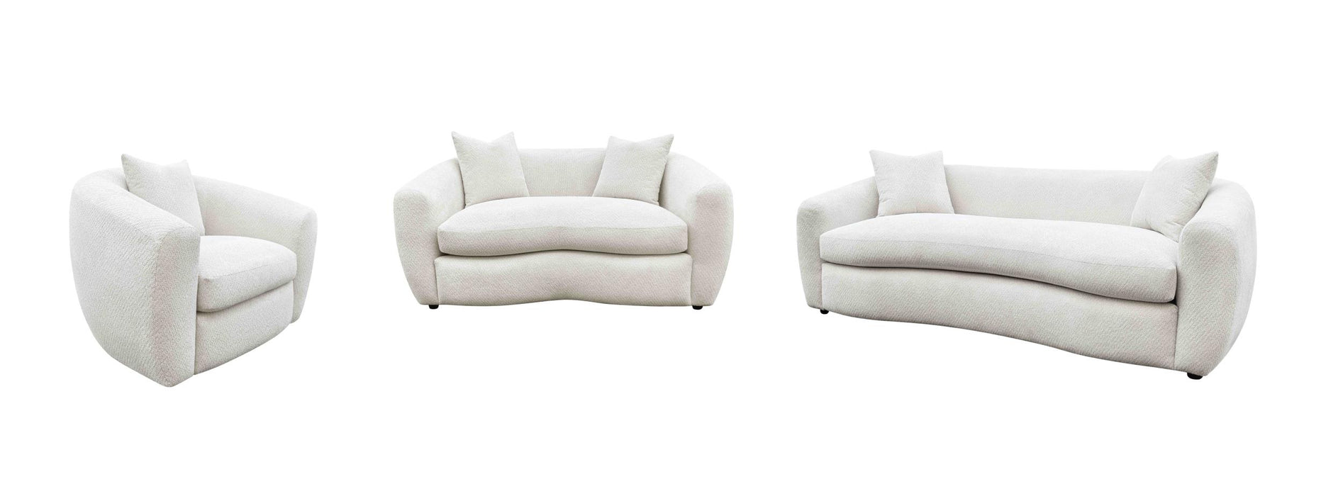 Isabella Fabric Upholstered Loveseat Sand