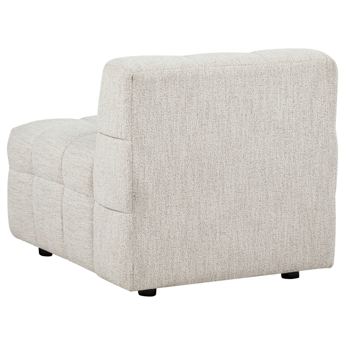 Amara Upholstered Armless Chair