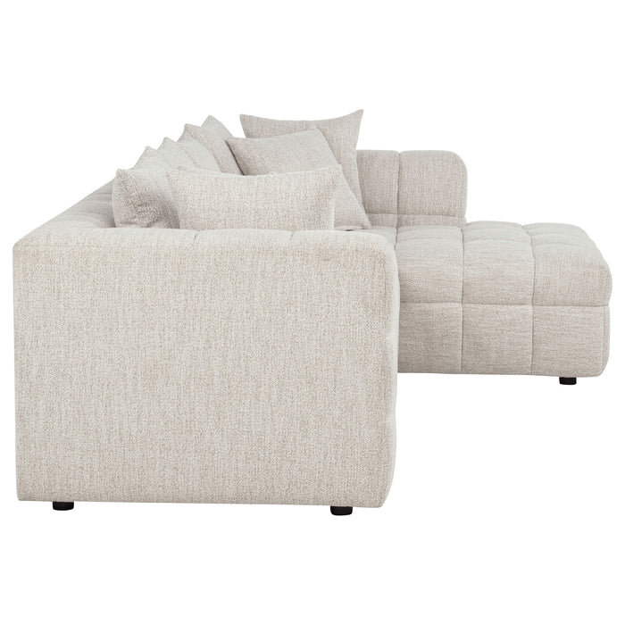 Amara 2-Piece Upholstered Sectional Sofa