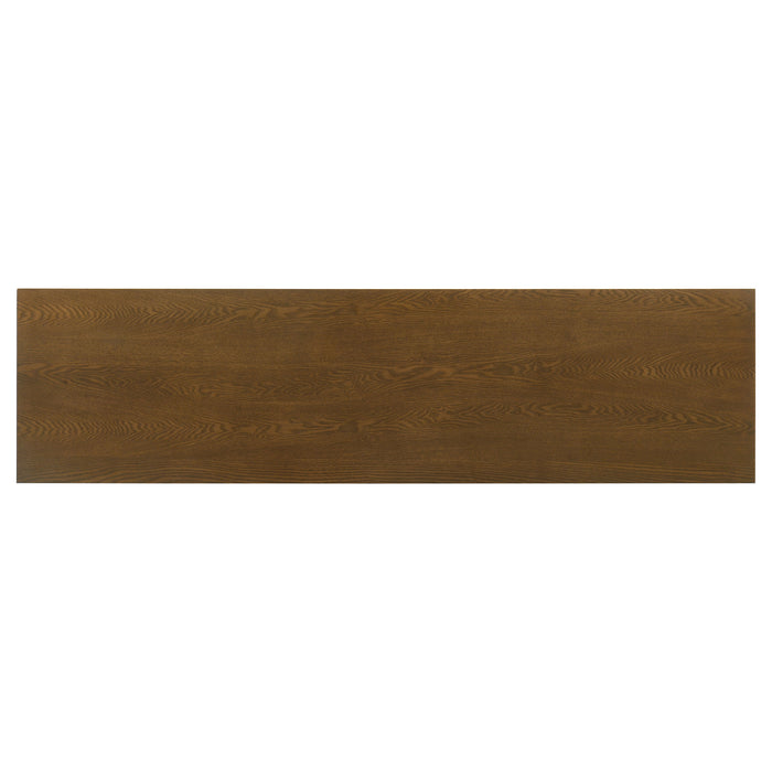 Thori 63-inch 2-door TV Stand Media Console Dark Brown