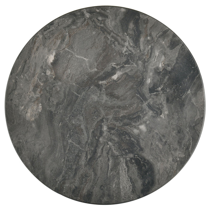 Bradley 2-Piece Round SmartTop Coffee Table Set Smokey Grey and Brown