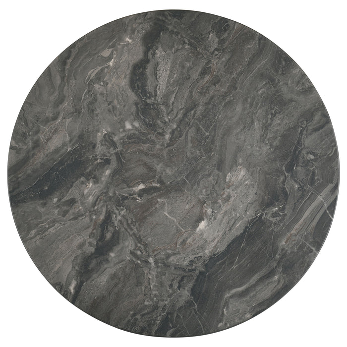 Bradley 3-Piece Round SmartTop Coffee Table Set Smokey Grey and Brown