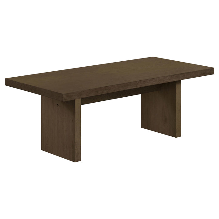 Decker 47-Inch Rectangular Cocktail Coffee Table Walnut
