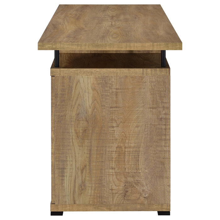 Tracy 55-inch 2-drawer Office Computer Desk Mango