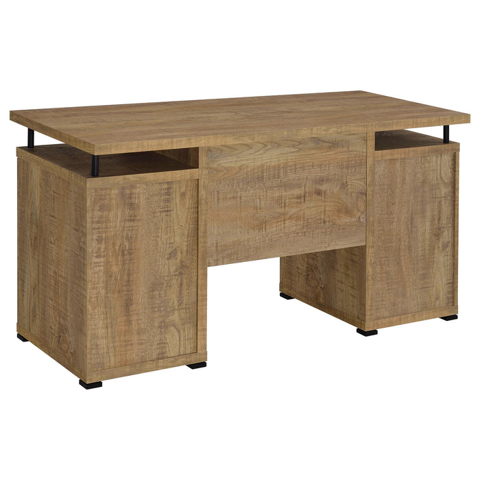 Tracy 55-inch 2-drawer Office Computer Desk Mango