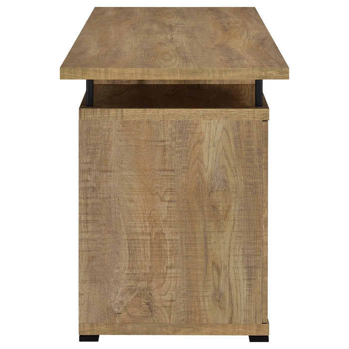 Tracy 55-inch 2-drawer Office Computer Desk Mango