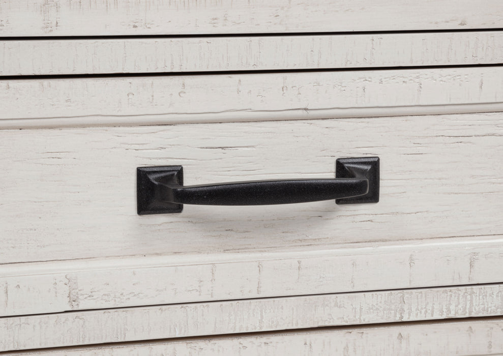 Altidore 68-inch 7-drawer Executive Home Office Desk Distressed White