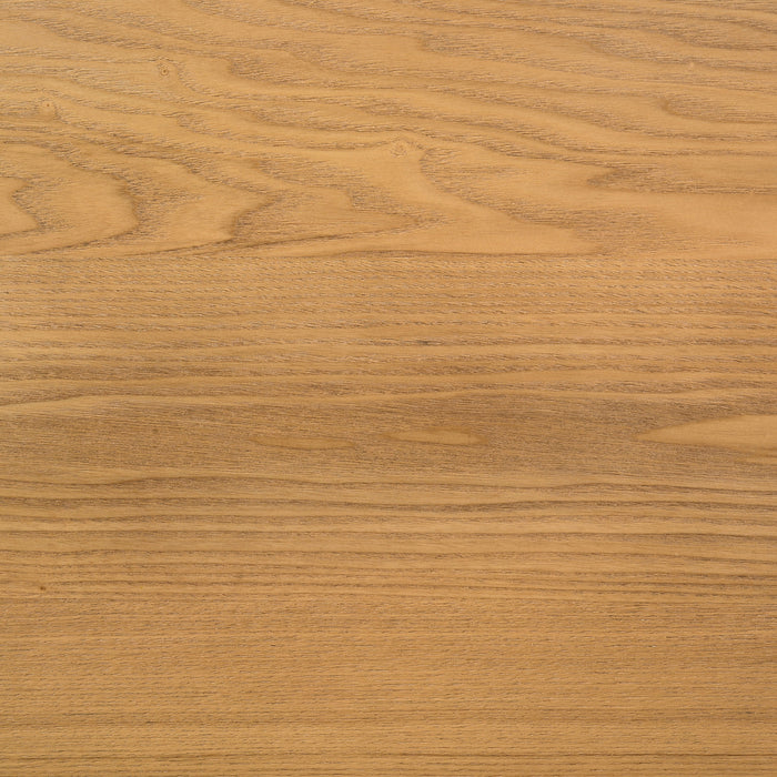 Roldan 69-inch 4-drawer Computer Desk with File Drawer Light Ash