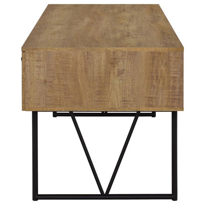 Analiese 63-inch 4-drawer Writing Desk Mango