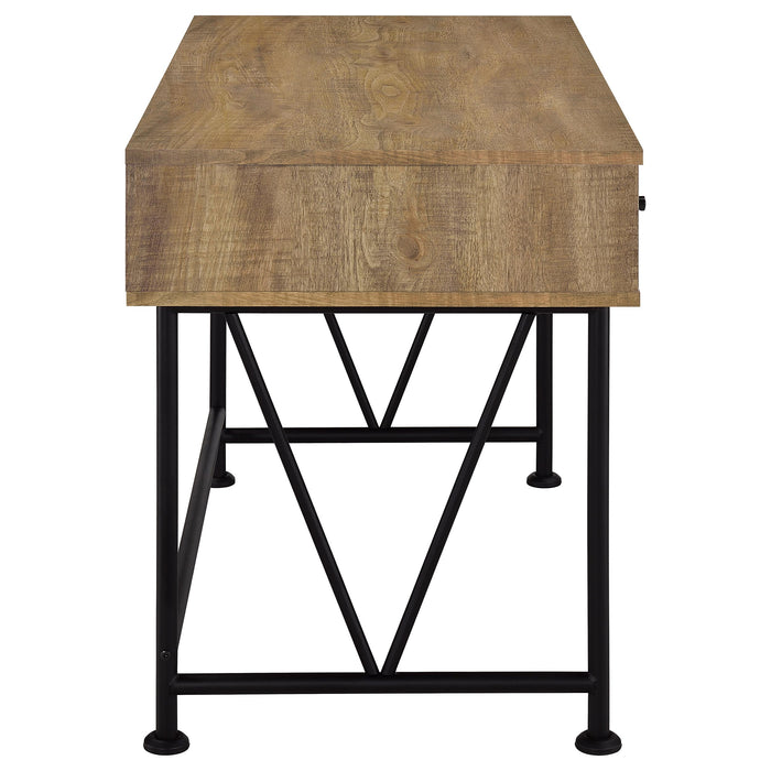 Analiese 47-inch 3-drawer Writing Desk Mango