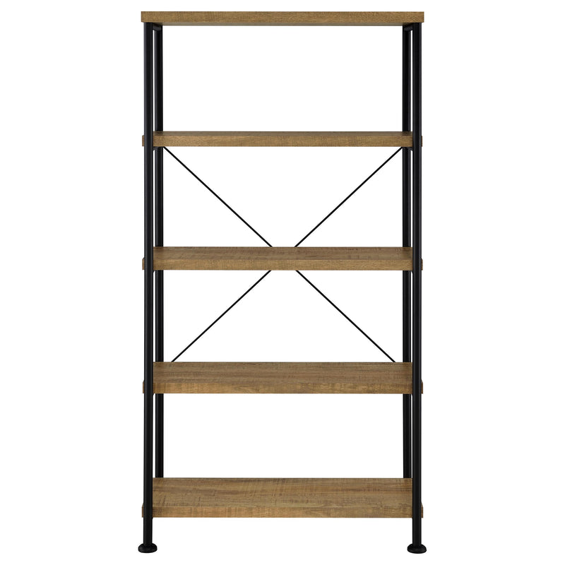 Analiese 63-inch 4-shelf Bookshelf Mango
